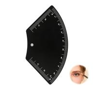 Eyebrow Stencil for Women Brow Stencil Set Featuring Alignment & Type Guides Compact Easy-Carry Case for Application Eyebrow Rulers with Scale