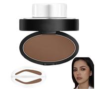 Eyebrow Stencil Kit for Women Long-Lasting Eyebrow Stamp with Straight, Arched, Rounded Shape Easy & Quick Stamp Kit with Fine Powder for All Skill Levels