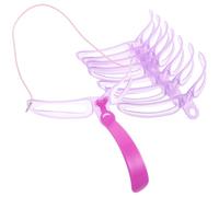 Eyebrow Stencil Kit with 8 Shapes Plastic Handheld Brow Styling Tool