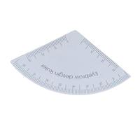 Eyebrow Stencil Ruler | Eyebrow Mapping Makeup Tool,Brow Shaper Makeup Shape Design Positioning Accessories for Business Trip Vacation Travel Professional Beauty Salon