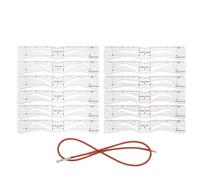 Eyebrow Stencils for Shaping 12 Pieces Reusable with Strap