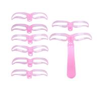 Eyebrow Stencils for Shaping,Reusable Washable Stamp,8-Style Eyebrow Template Brow Positioning Tool - for Women Girls Beginners Home Daily Travel Salon Dating Party Birthday