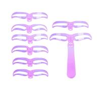 Eyebrow Stencils for Shaping Reusable Washable Stamps