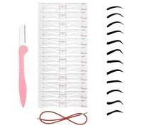 Eyebrow Stencils, Versatile Accessory for Eyebrow Make-Up, Reusable Eyebrow Stencil Set, for Makeup Salon, Everyday Life, Dating and Travel, for Beautiful Women Girls