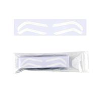 Eyebrow Stickers | Shaper Eyebrow Stencil Kit for Women | 50 Pairs Professional Stencils with Tape Adhesive for Easy Tint and Makeup Airbrush Application.