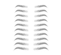 Eyebrow Stickers, Temporary Tattoo Eyebrows, 3D Tattoo Peel off, Durable Waterproof Natural False Eyebrow Make-Up Sticker for Care of Eyebrow