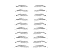 Eyebrow Sticking, Temporary Eyebrows - 3D Tattoo Peel Off, Durable Waterproof Natural False Eyebrow Makeup Sticker for Eyebrow Care Tumotsit
