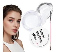 Eyebrow Styling Soap - Long Lasting Shaping Gel | 14g Neutral Transparent Brow Styling Soap - Colorless Soft Formula For Thickened Wild Eyebrow Look, Quick Dry, Easy Removal & Daily Makeup Use