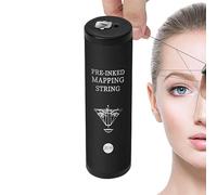 Eyebrow Threading String 20M Portable Black Ink Beauty String Thread | Eyebrow Measuring String for Home Salons Beauty Schools Women Girls
