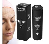 Eyebrow Threading Tool - Professional Beauty Cord Organic Wire Set, Portable Spool with Handle, Adjustable Mapping Point | Modern Design Eyebrow Wire For Salon Home Travel Women Girl