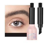 Eyebrow Tint Brush - Eyebrow Color Brow Brush | Eyebrows Dye Long-Lasting Brow Stain, Eyebrows Pen Smudge Proof, Makeup Kit, Ideal For Foundation With Travel Synthetic Bristles Tapered