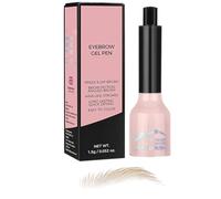 Eyebrow Tint Kit - Portable Brow Stain Color, Angled Eyebrow Brush, Fade Resistant Makeup Tool | Smooth Even Application Detail Creates Natural Arches Suitable For Beginners Professionals Salon Use