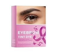 Eyebrow Tint Kit,Professional Instant Brow Dye,Brown Dye for Eyebrow,Long Lasting Eye Brow Tint,Easy to Use with Natural Results,for All Hair Types
