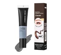Eyebrow Tint Peel Off Eyebrow Gel Semi Colour Brow Gel Brow Tint Lasts Up To 3 Days Eyebrow Makeup Women Makeup Base (Grey, One Size)