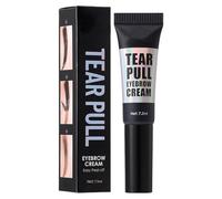 Eyebrow Tint Peel Off Gel - Waterproof Brow Stain, Fast-Dry Smudgeproof Color | Long-Lasting Eyebrow Setting Cream with Built-In Applicator, Natural Finish for Defined Look, Sweat-Resistant Formula