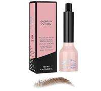 Eyebrow Tint - Smudge Proof Brow Mascara, Long Lasting Dye Pen, Angled Brush Stain | Long Lasting Creatives Modern Design Permanent Dark Brown Brow Tint Makeup For Women Men Teens