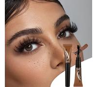 Eyebrow Tint - Waterproof Semi Permanent Brow Dye Stain | Professional Natural Looking Instant Color for Men & Women, Long Lasting, Sweat Proof & Smudge Proof Beauty Makeup Cosmetics Kit