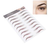 Eyebrow Transfers, Eyebrow Tattoo Sticker Eyebrow Transfer Sticker for Women,Eyebrows Tattoo Stickers Waterproof Long Lasting False Tattoos Peel Off Instant Eyebrow for Women Girls Makeup(BROWN-01)