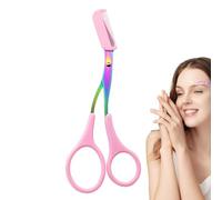 Eyebrow Trimmer for Women, Eyebrow Trimmer Scissor,Stainless Steel Ergonomic Eyebrow Shaver for Women | Portable Cosmetic Tools Eyebrow Trimmer with Comb for Eyebrow