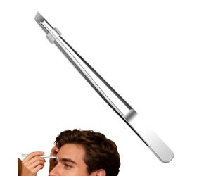 Eyebrow Tweezers | Eyebrow Removal Tool - Precision Facial Hair Remover | For Salon Barber Room Home Travel Dorm Apartment