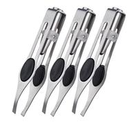 Eyebrow Tweezers | Stainless Steel with LED Light for Precision | for Granny, Mom, Girlfriend, Daughter, Friend,for Wife, Mother, Friend, Girls