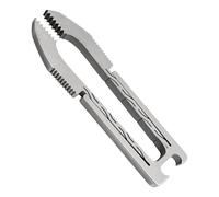 Eyebrow Tweezers- Titanium Alloy Tweezer, Tweezers with Bottle Opener, Outdoor Tool for Eyebrow| Portable Outdoor Accessory for Camping Hiking Travel Survival Workshop Home Use