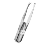 Eyebrow Tweezers with Lightweight Stainless Steel Tweezers with LED Lamp, Precision Cosmetic Tool, Beauty Makeup Tweezers for Removing the Forehead, Ingrown Hair, Face Tree