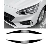 Eyebrows Headlight Eyelid Cover Gloss Black Fit Ford Focus Mk4 2019-2021