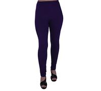 EyeCatch Oversize - Kaira Womens Plus Size Stretch Ladies Trousers Leggings Full Length Pants Purple Size 20/22