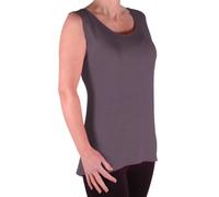 EyeCatch TM - Virginia Womens Cami Top Ladies Plus Size Long Camisole Vest Sizes 12-32 (28/30, Charcoal)