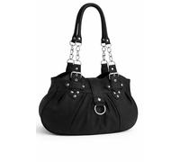EyeCatchBags - Huron Faux Leather Womens Shoulder Bag Handbag Black