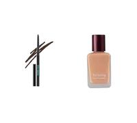 Eyeconi.c Matte Kajal Pencil, Classic Brown, 0.35G & Radiant Liquid Full Coverage Foundation For Superior For All Skin Coverage, Vit E, Lightweight & Water-Resist Marble, 27Ml, 1 Count