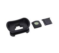 Eyecup Eyepiece Viewfinder Set, DK-29 Camera Soft Silicon Camera Viewfinder Eyecup Square Shape Camera Viewfinder Protector Level Tool and Hot Shoe Cover Compatible with Z5 Z6 Z7