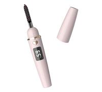 EYECURL Heated Eyelash Curler, Heated Lash Curler, Intelligent Power Off Rechargeable Electric Eyelash Curler Heated Quickly by Steel Wire for Long Lasting Natural Makeup - Quartz Pink/Champagne Gold