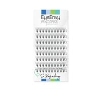 EyeEnvy Express Lash Extensions So Refreshing Faux Mink Individual Cluster Eyelashes - 13mm Black
