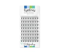 EyeEnvy Express Lash Extensions So Refreshing Faux Mink Individual Cluster Eyelashes - 16mm Black