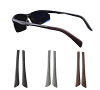 Eyeglass Arms Legs, Glasses Arm Replacement,2pcs DT014 Slip Glasses Temple Tips Accessories Optical Frame Temples Eyeglasses Silicone Temple tip