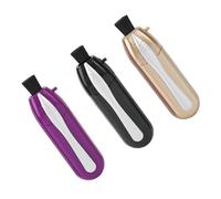 Eyeglass Cleaner 3 Pcs, Glasses Cleaner Set, Portable Microfiber Spectacle Cleaner Set, Multifunctional Portable Eyeglass Cleaning Tool Eyeglasses Sunglasses Cleaner (Purple/Golden/Black)