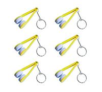Eyeglass Cleaner Tool, Eyeglass Cleaner Tool - 6 Pieces Galleter Fingerprint with Key Ring | Soft Cleaning Tool Scratchless Accessories Object