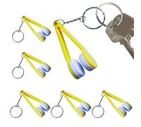 Eyeglass Cleaner Tool, Glasses Cleaning Clip - 6 Fingerprint Eraser Small Eyeglass Cleaner - Soft Cleaning Tool for Lens and Cell Phone No Scratch Glass Accessories