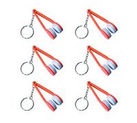 Eyeglass Cleaning Tool, Mini Spectacles Lens Cleaner, 2.76x0.79 Inches, Soft No-Scratch Pads, Portable Dust Eraser, Fingerprint Remover Keychain for Glasses, Sunglasses, Smartphone Screens