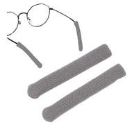 Eyeglass Ear Cushions - Eye Glasses Ear Grippers | Knitting Eyeglas Temple Sleeves Pads | Elastic Eyeglass Arm Pads Anti-Slip, Comfort Cushions, Soft Temple Tips Sleeve, Eyewear Accessories