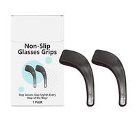 Eyeglass Ear Grips - ABS Lightweight Compact Build, Non Slip Temple Support Sleeve, Eyewear Stabilizing Hook, Spectacle Comfort Accessory | Reading Corners, Outdoor Walking Trails, Workplace Desks