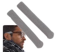 Eyeglass Ear Knitting Cushions - Elastic Temple Sleeve Pad System, Anti Slip Eyewear Comfort Accessory, Soft Frame Grip Solution, Glasses Protection Tips | Daily Use During Long Wearing Hours