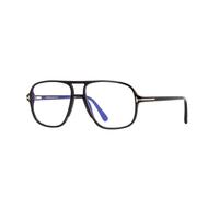 Tom Ford FT5737-B 001 Blue-Light Block Men New Eyeglasses