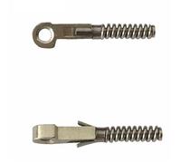 Eyeglass Hinge Replacement 100PCS Eyeglasses Spring Insert for Repair Broken Glasses Flex Temples Spring Hinge Replacement Accessories #262(262 1.2mm Hole)