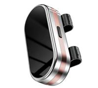 Eyeglass Holder Sunshade Mounted Car Organizer with ABS Shell Hinged Cover and Two Clip Setup for Road Trip Use Car Glasses Organizer Eyewear Box Driving Eyewear Storage in Holder Commute Sunglass Fix