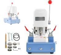 Eyeglass Lens Punching Machine, Three Hole Formwork Equipment with Transparent Scale and Removable Base for Glass Processing