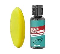 Eyeglass Lens Scratch Remover, With 35ml Fast Acting Optical Polishing Paste Design, Glasses Cleaning Repair Solution Kit, Powerful Lens Scratch Care Fluid, For Sunglasses Reading Glasses Goggles Home