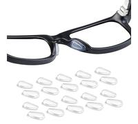 Eyeglass Nose Pad Compatible with Ray-Ban Meta Wayfarer, & Gen 2, 10 Pairs Soft Silicone Nose Pads, Anti Slip Silicone Nose Pads(Clear)